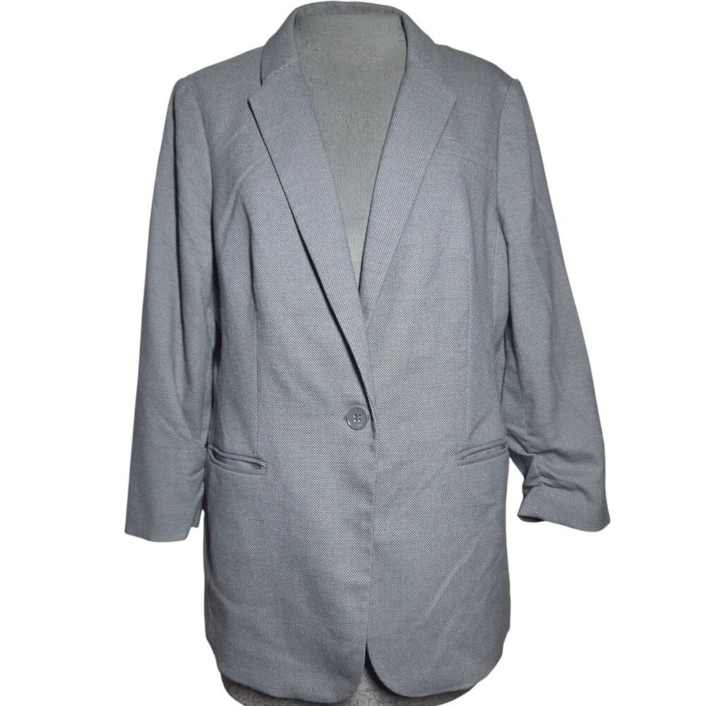 Gray Blazer Jacket Size Large